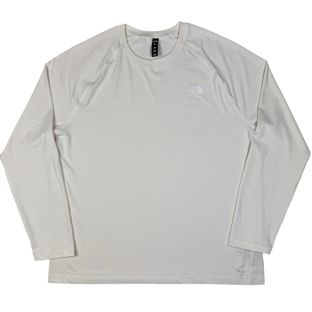The North Face Water Shirt Mens XL White Dune Class V Long Sleeve Active‎ Top